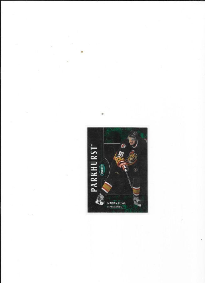 2002-03 Parkhurst #37 Marian Hossa Ottawa Senators