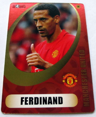 RIO FERDINAND Boing Kultainen nro 70