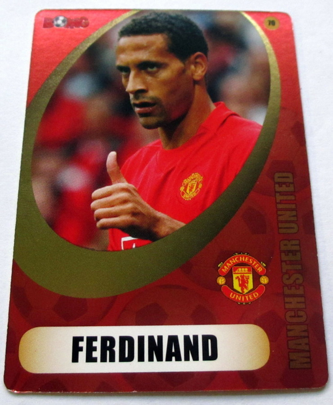 RIO FERDINAND Boing Kultainen nro 70