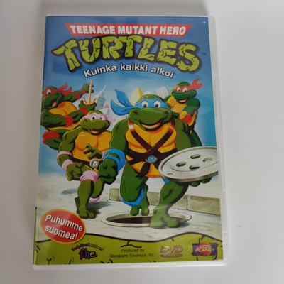 TMNT, Turtles dvd 1/7