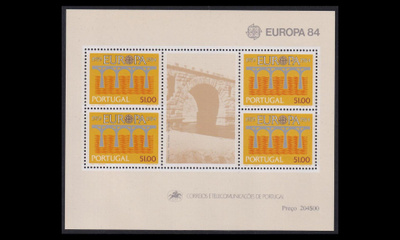 Portugali 1630BL43 ** Europa (1984)