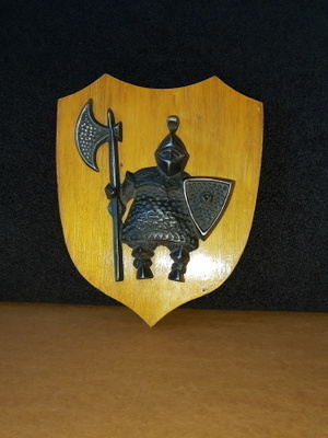 RITARI -Seinäreliefi metallia