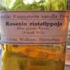 WANHA VINTAGE APTEEKKIPULLO GÖSTA WIDBOM PORI - pikkukuva 2