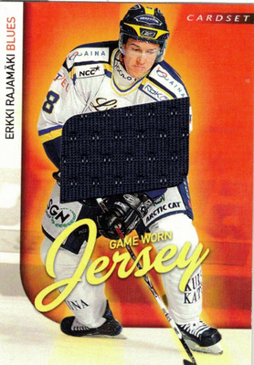 2009-10 Cardset ERKKI RAJAMÄKI ESPOO BLUES Jersey