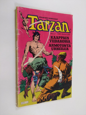 Edgar Rice Burroughs : Tarzan nro 3/1981