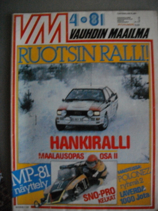 Vauhdin Maailma Nro 4/1981 (31.1)