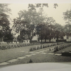 VANHA Valokuva Hamina Sankarihaudat 1940-luku 18x12cm - pikkukuva 1