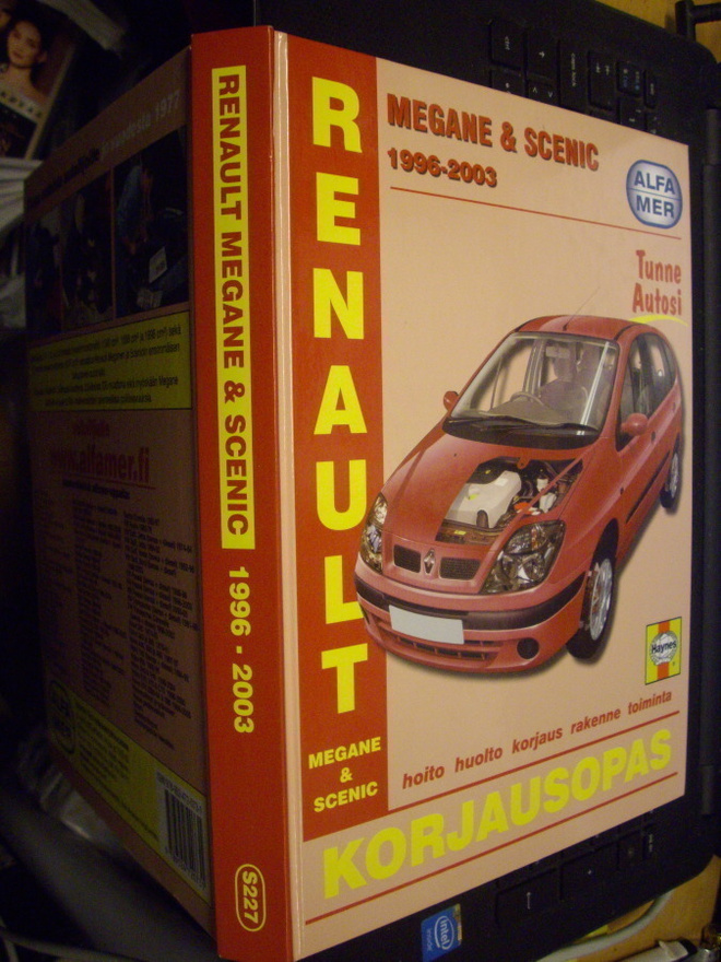 Korjausopas RENAULT MEGANE & SCENIC 1996-2003 ALFAMER
