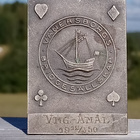 Hopeavärinen merkki - 1912. Mitat - 54*39 mm. Hyväkuntoinen. - pikkukuva 3