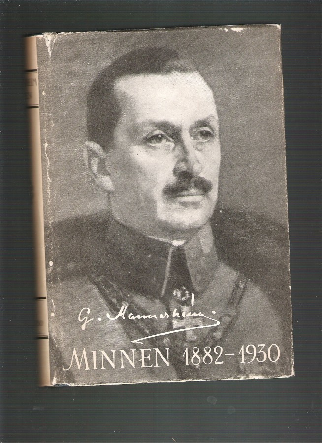 Mannerheim, kirjat, böcker, 5 kpl. , på svenska.