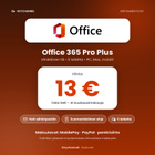 Microsoft 365 Pro Plus elinikäinen – PC, Mac ja mobiili - pikkukuva 1
