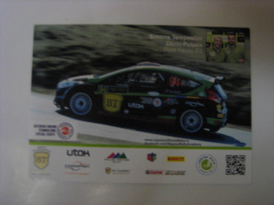 Ford rallikortti 52 A : Ford Fiesta / Simone Tempestini