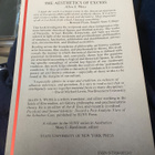 The Aesthetics of Excess - Allen S. Weiss - pikkukuva 2