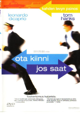 dvd, Ota kiinni jos saat (L DiCaprio, T Hanks, M Sheen) 2dvd