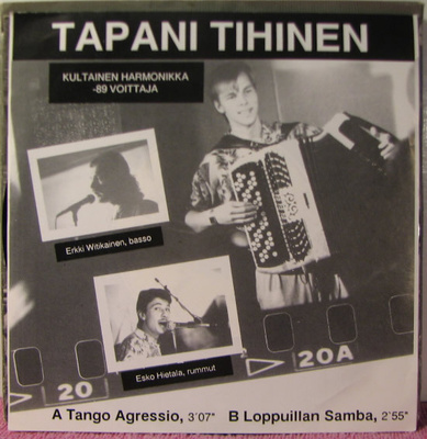 Single: Tihinen, Tapani - Tango aggressio / Loppuillan samba