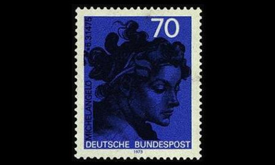 Saksa 833 ** Michelangelo (1975)