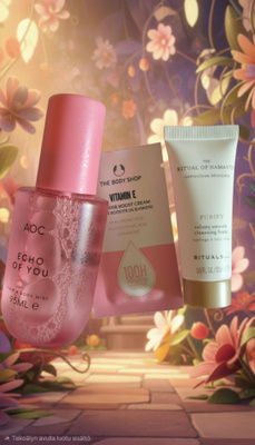 Rituals, Body Shop ja AOC setti