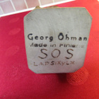 Poika istuu puuveistos /Georg Öhman n. 1969-1980 - pikkukuva 5
