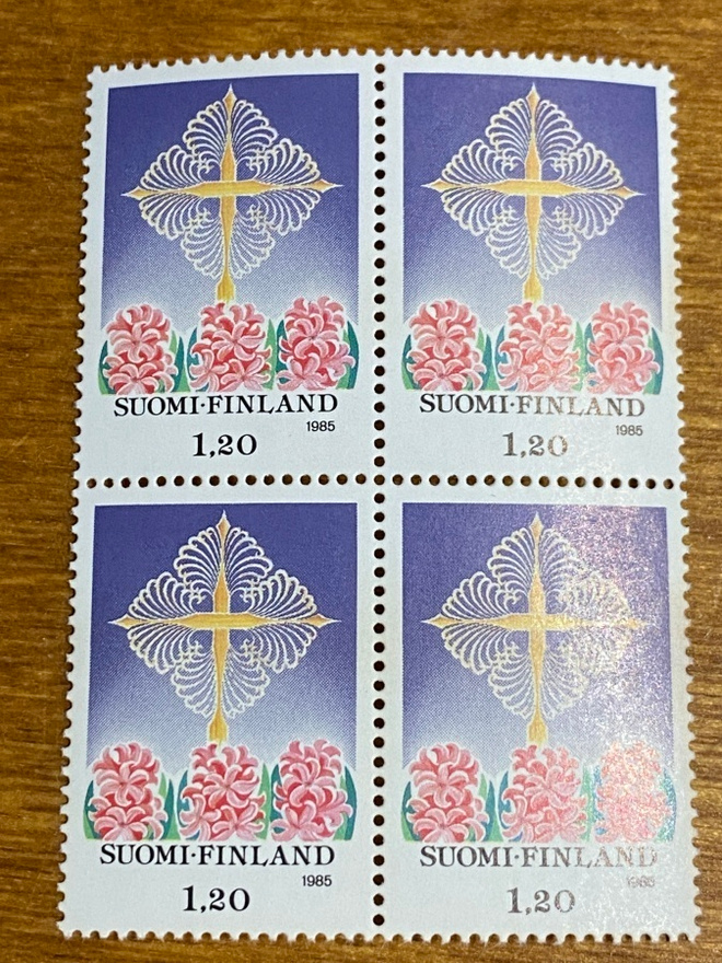 JOULU 1,20MK 1985 NELIÖ**