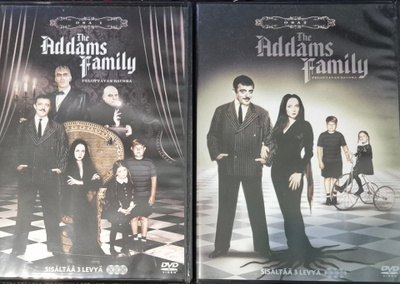 The Addams Family - Kausi 1-2 -DVD.SUOMIKANNET