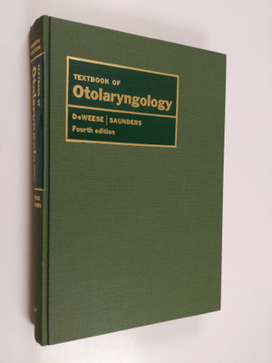 William H. Saunders ym. : Textbook of otolaryngology