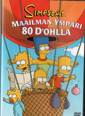 simpsons maailman ympäri 80 d´ohlla (41 280) k -FI- DVD suom