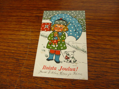 arvidsson pk tyttö nukke hauva signeeraus helga sjöstedt ?