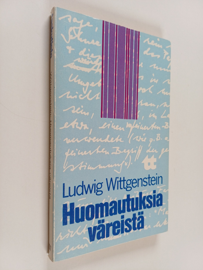 Ludwig Wittgenstein : Huomautuksia väreistä