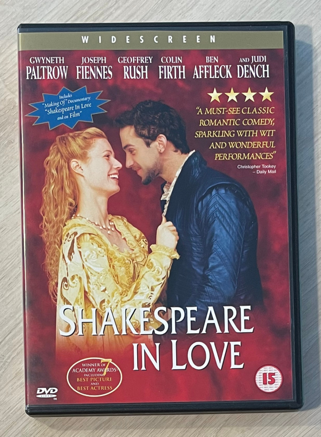 Rakastunut Shakespeare (1998) 7 Oscarin voittaja!