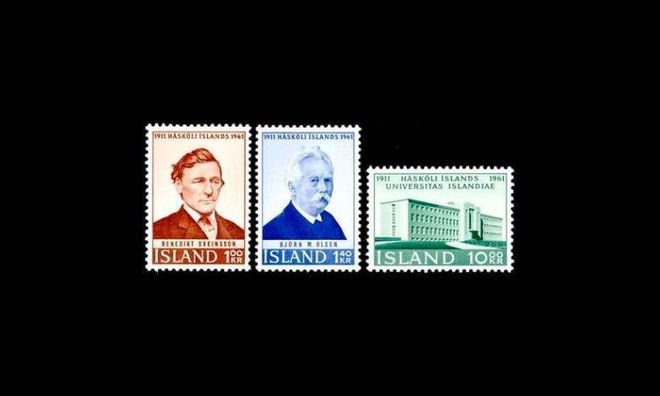 Islanti 356-8A ** Islannin yliopisto (1961)