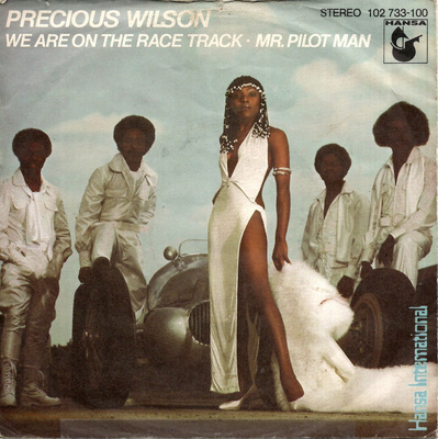 PRECIOUS WILSON: We Are On The Race Track / Mr.Pilotma 7"kk