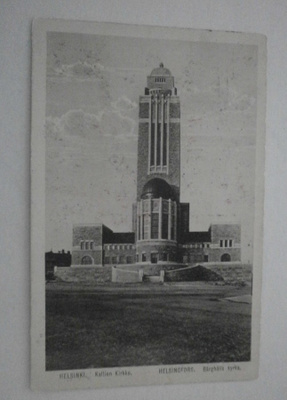Helsinki, Kallion kirkko, vanha mv pk, p. 1916 + sensuuri