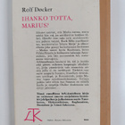 Rolf Döcker : Ihanko totta, Marius - pikkukuva 2