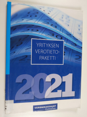 Yrityksen verotietopaketti 2021