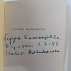 Kalevi Rahakainen : Hyvää huomenta : runoja (signeerattu,... - pikkukuva 2