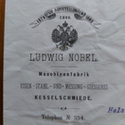 LUDWIG NOBEL Maschinenfabrik lasku St. Petersburg 1907 - pikkukuva 1