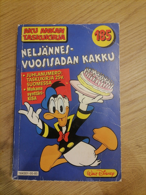 Aku Ankan Taskukirja 185: Neljännesvuosisadan kakku