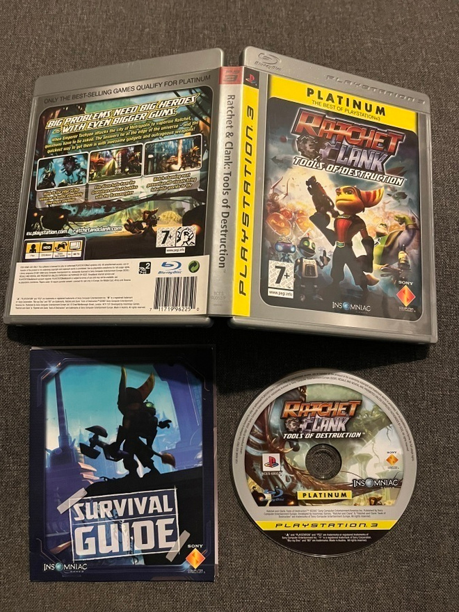 Ratchet & Clank - Tools Of Destruction PS3 (Puhumme Suomea)