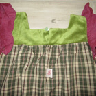 Tinttu wanhan ajan mekko 122/128cm - pikkukuva 5