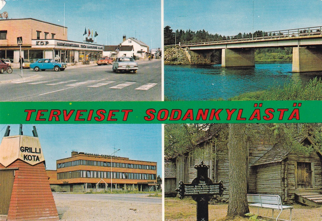 Sodankylä, sommitelmakortti  b444