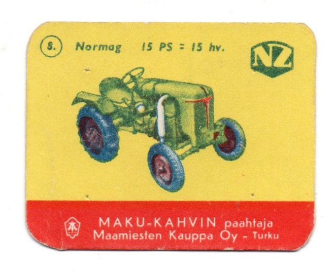 MAKU_KAHVILAPPU. n:o 8NORMAG 1§5PS=15 hv.