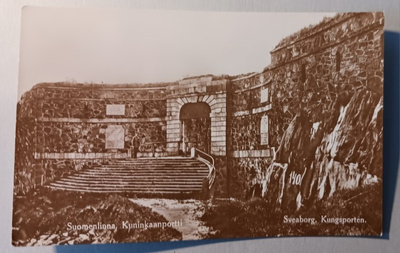 Helsinki, Suomenlinna, Kuninkaanportti, vkpk, ei p.