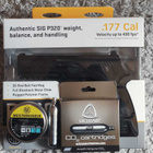 SIG Sauer P320 Black 4,5mm ilmapistooli blowback - pikkukuva 4