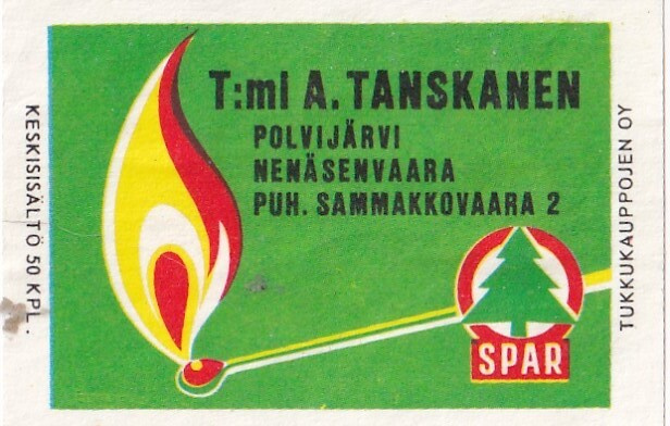 Polvijärvi, T:mi A. Tanskanen .s44