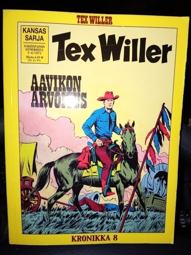Tex Willer kronikka 8 ( SIS POSTIKULU )