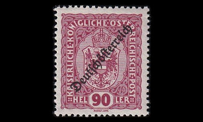 Itävalta 241 ** Deutsch-Österreich 90 H (1918)