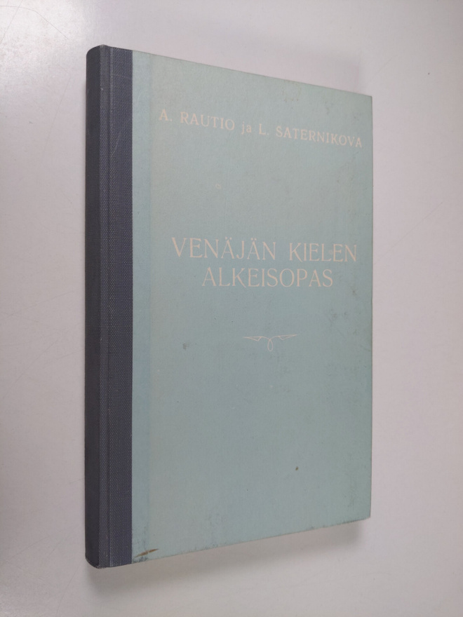 A. Rautio : Venäjän kielen alkeisopas