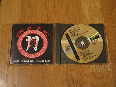 Sick Of It All - We Stand Alone CD