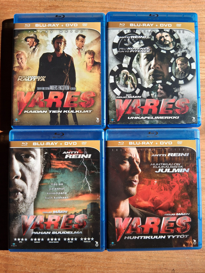 4 X Vares (2010/2011) Blu-ray:t