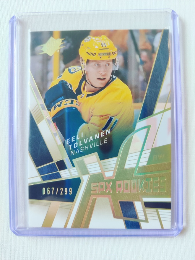 Eeli Tolvanen - 18-19 SPx Rookies Retro /299